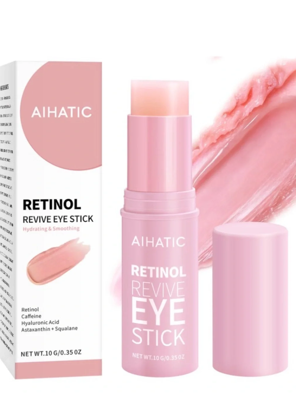 AIHATIC Retinol Revive Eye Stick - Pink